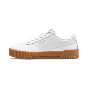 Puma Carina L Beyaz - Siyah Kadın Spor Ayakkabı