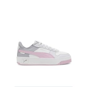 Puma Carina Street Beyaz-Gri Kadın Sneaker Ayakkabı