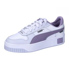 Puma Carina Street Beyaz Soluk Erik Gümüş Sis Kadın Spor Ayakkabı