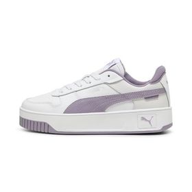 Puma Carina Street Jr-Puma White-Pale Plum-Puma Silver Low Kadın Bot