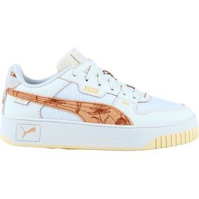Puma Carina Street Lux Crafted Flowers Beyaz Sneakers