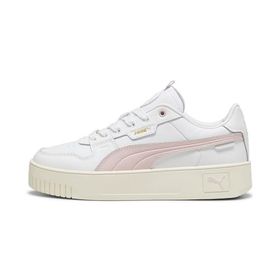 Puma Carina Street Lux-Puma White-Mauve Mist-Puma Gold Low Kadın Bot