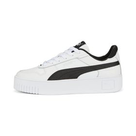 Puma Carina Street-Puma White-PUMA Black-Puma Silver Low Kadın Bot