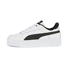 Puma Carina Street-Puma White-PUMA Black-Puma Silver Low Kadın Bot