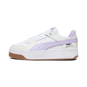 Puma Carina VTG White Vivid Violet Vapor Kadın Spor Ayakkabı