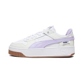 Puma Carina VTG White Vivid Violet Vapor Kadın Spor Ayakkabı