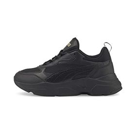 Puma CASSIA Black Team Gold Kadın Ayakkabı