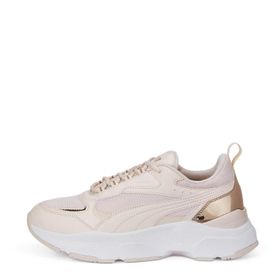 Puma CASSIA DISTRESSED White Silver Kadın Ayakkabı