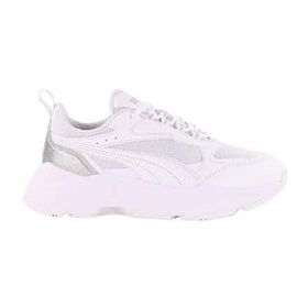 Puma CASSIA DISTRESSED White Silver Kadın Ayakkabı
