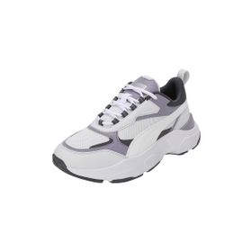 Puma Cassia Silver Mist White Galactic Gray Soluk Plum Kadın Spor Ayakkabı