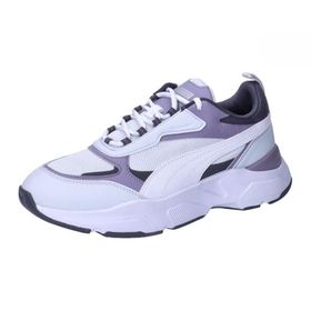 Puma Cassia Silver Mist White Galactic Gray Soluk Plum Kadın Spor Ayakkabı