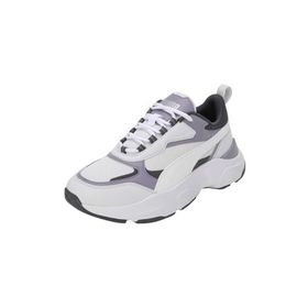 Puma Cassia Silver Mist White Galactic Gray Soluk Plum Kadın Spor Ayakkabı