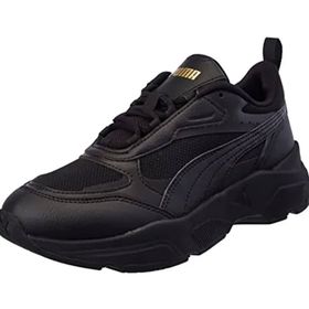 Puma Cassia Siyah Takımı Altın Kadın Spor Ayakkabı