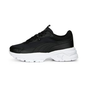 Puma Cassia Via-Puma Black-Puma White-Shadow Gray-Puma Gold Low Kadın Bot