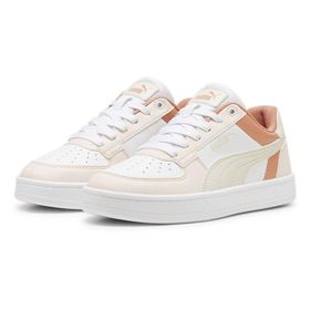 Puma Caven 2.0 Block Jr White-Alpine Snow-Island Pink Erkek Unisex Günlük Spor Ayakkabı