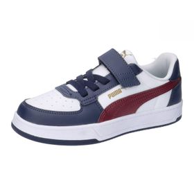 Puma Caven 2.0 Sneakers White-Dark Jasper Navy-Gold Çocuk Spor Ayakkabı