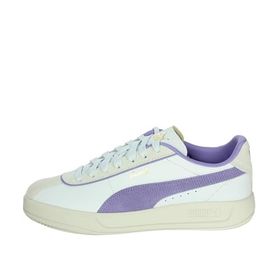 Puma Club Klassika White-Lavender Alert-Warm White Kadın Günlük Spor Ayakkabı