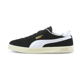 Puma Club Siyah Beyaz Altın Ivory Glow Unisex Spor Ayakkabı