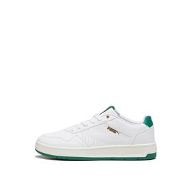 Puma Court Classic Beyaz Siyah Altın Yetişkin Spor Ayakkabı