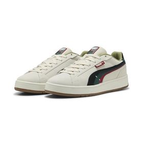 Puma Court Classico Greenside Alpine Snow-Black-Dark Myrtle Erkek-Unisex Spor Ayakkabı