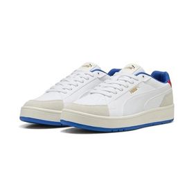 Puma Court Classico Sport Warm White-White-Team Royal Erkek-Unisex Spor Ayakkabı