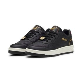 Puma Court Classy Class Act-Puma Black-Puma Gold Low Kadın Bot
