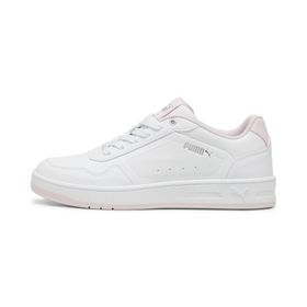 Puma Court Classy-Puma White-Whisp Of Pink-Puma Silver Low Kadın Bot