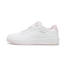 Puma Court Classy-Puma White-Whisp Of Pink-Puma Silver Low Kadın Bot