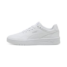 Puma Court Lally White Cool Light Gray Kadın Spor Ayakkabı