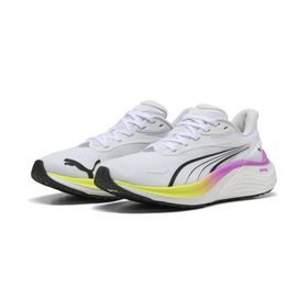 Puma Electrify Nitro 4 Wns White-Yellow Alert-Pure Magenta Kadın Koşu Ayakkabısı