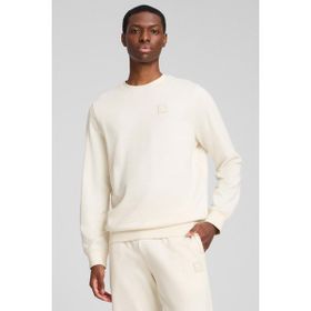 Puma ESS Elevated Crew Beyaz Erkek Sweatshirt