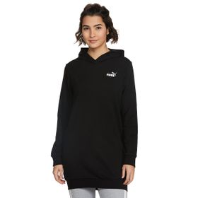 Puma ESS Hooded Dress Siyah Kadın Elbise