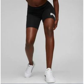Puma Ess Logo Short Leggings 848347-01 Kadın Siyah Tayt