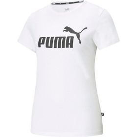 Puma ESS Logo Tee Beyaz Siyah Kadın T-shirt