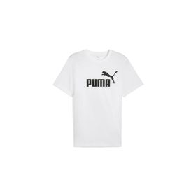 Puma ESS No. 1 Logo Tee Beyaz Kısa Kollu Erkek T-shirt