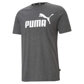 Puma Essentials Heather Black Erkek T-shirt