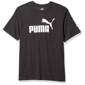 Puma Essentials Heather Black Erkek T-shirt