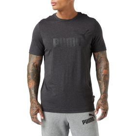 Puma Essentials Heather Black Erkek T-shirt