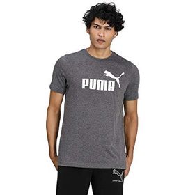 Puma Essentials Heather Black Erkek T-shirt