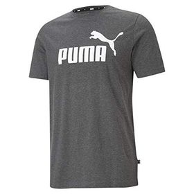 Puma Essentials Heather Black Erkek T-shirt