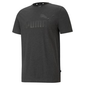 Puma Essentials Heather Dark Gray Heather Erkek T-shirt