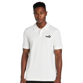 Puma Essentials Pique Polo Beyaz Erkek T-Shirt
