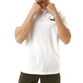 Puma Essentials Pique Polo Beyaz Erkek T-Shirt
