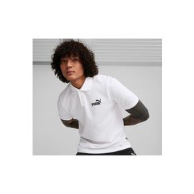 Puma Essentials Pique Polo Beyaz Erkek T-Shirt