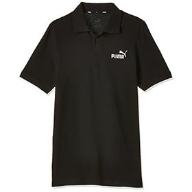 Puma Essentials Pique Siyah Erkek Polo T-Shirt