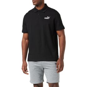 Puma Essentials Pique Siyah Erkek Polo T-Shirt