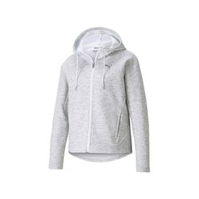 Puma Evostripe Full-Zip Hoodie Beyaz Kadın Sweatshirt