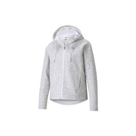 Puma Evostripe Full-Zip Hoodie Beyaz Kadın Sweatshirt