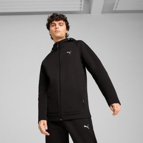 Puma Evostripe Full-Zip Hoodie Siyah Erkek Sweatshirt
