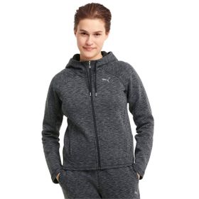 Puma Evostripe Full-Zip Hoodie Siyah Kadın Sweatshirt